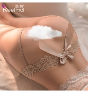 FEE ET MOI Sexy Lace Panties 7155 (Skin Color)